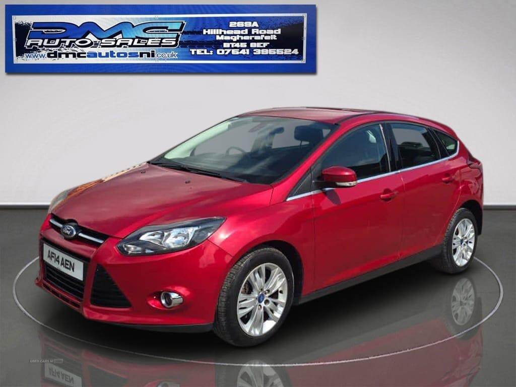 Mar 2014 Ford Focus 1.6 TDCi Titanium Navigator ECOnetic 5dr