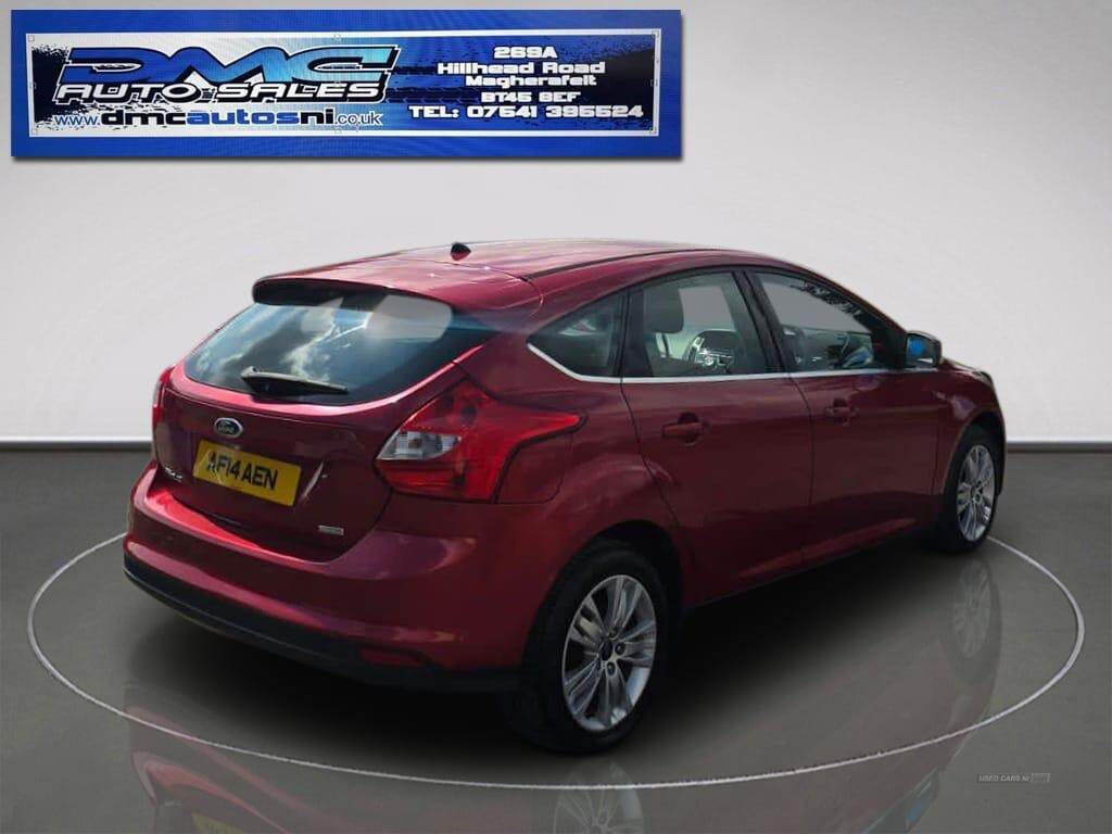 Mar 2014 Ford Focus 1.6 TDCi Titanium Navigator ECOnetic 5dr