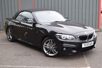 BMW 2 Series 220d M Sport 2dr [Nav] Step Auto in Antrim