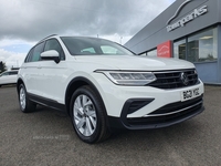 Volkswagen Tiguan LIFE TSI 150 SAT NAV PARKING SENSORS PRIVACY GLASS in Antrim