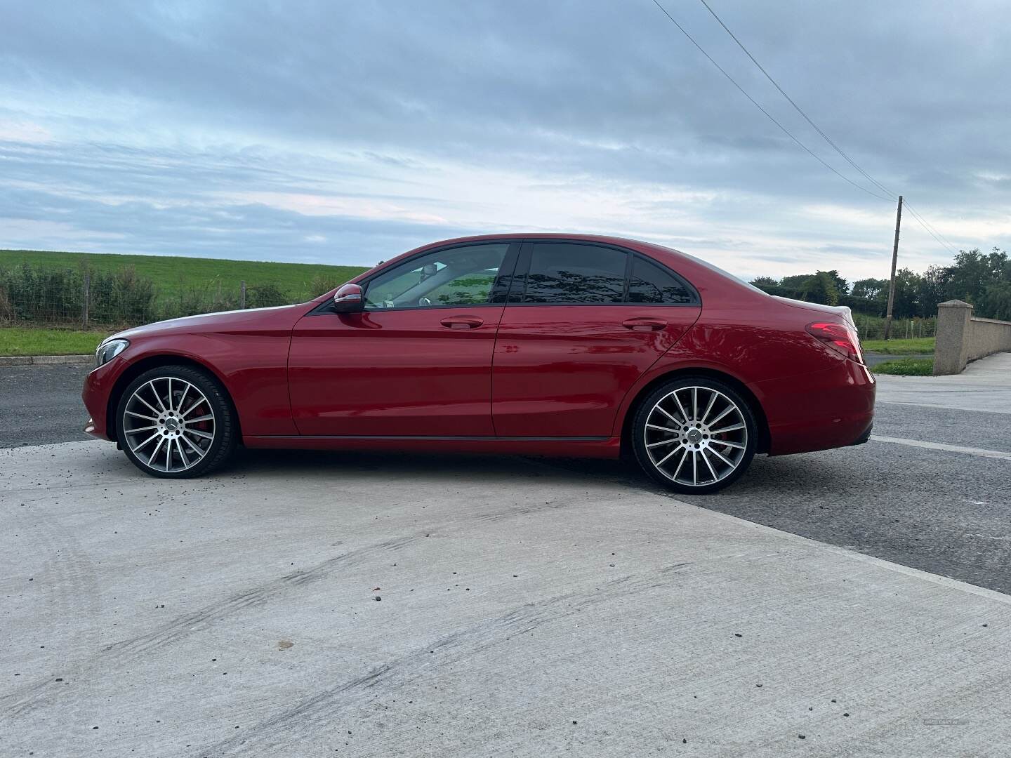 Mercedes C-Class DIESEL SALOON in Down