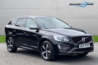 Volvo XC60 D4 R-DESIGN LUX NAV AWD IN BLACK WITH 75K in Armagh