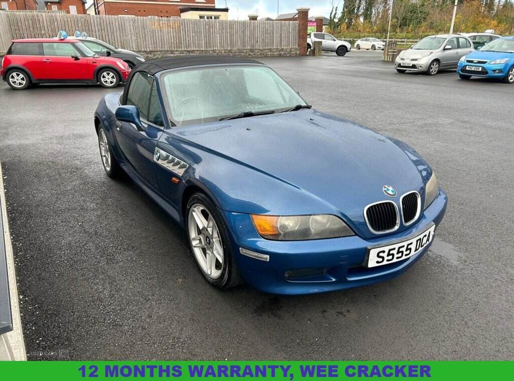 May 2017 BMW Z3 1.9 Z3 ROADSTER 2d 117 BHP 12 months mot, 12 months warranty like new