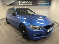 BMW 3 Series 2.0 320D M SPORT TOURING 5d 188 BHP HEATED SEATS, FULL LEATHER in Down
