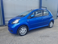 Toyota Aygo 1.0 VVT-i Blue 5dr in Down