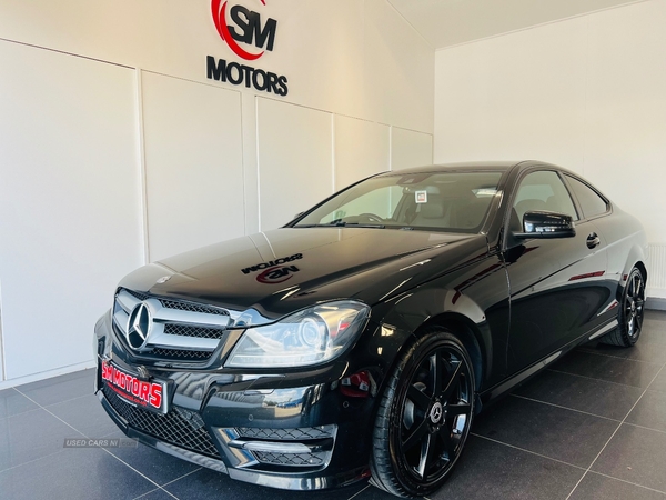 Mercedes C-Class DIESEL COUPE in Antrim