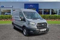 Ford Transit 350 Leader L3 H2 LWB Medium Roof FWD 2.0 EcoBlue Hybrid 130ps, PARKING BRAKE, ELECTRIC DRIVER ASSISTANCE PACKAGE in Antrim