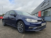 Volkswagen Golf MATCH TDI SAT NAV PARKING SENSORS FULL SERVICE HISTORY in Antrim