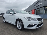 Seat Leon TDI FR FULL SERVICE HISTORY ONLY 34K SAT NAV PARKING SENSORS in Antrim