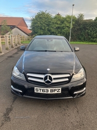 Mercedes C-Class C220 CDI BlueEFFICIENCY AMG Sport 2dr Auto in Antrim