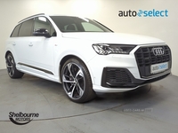 Audi Q7 3.0 TFSIe V6 55 Black Edition SUV 5dr Petrol Plug-in Hybrid Tiptronic Quattro 17.9kWh (381 ps)** in Down