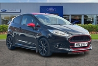 Ford Fiesta 1.0 EcoBoost 140 Zetec S Black 3dr**HEATED WINDSCREEN - BLUETOOTH - REAR SENSORS - START/STOP TECHNOLOGY - AUX/USB PORTS - LOW INSURANCE** in Antrim