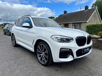 BMW X3 2.0 XDRIVE 20D M SPORT AUTO 190 BHP (ONLY 32000 MILES) in Tyrone