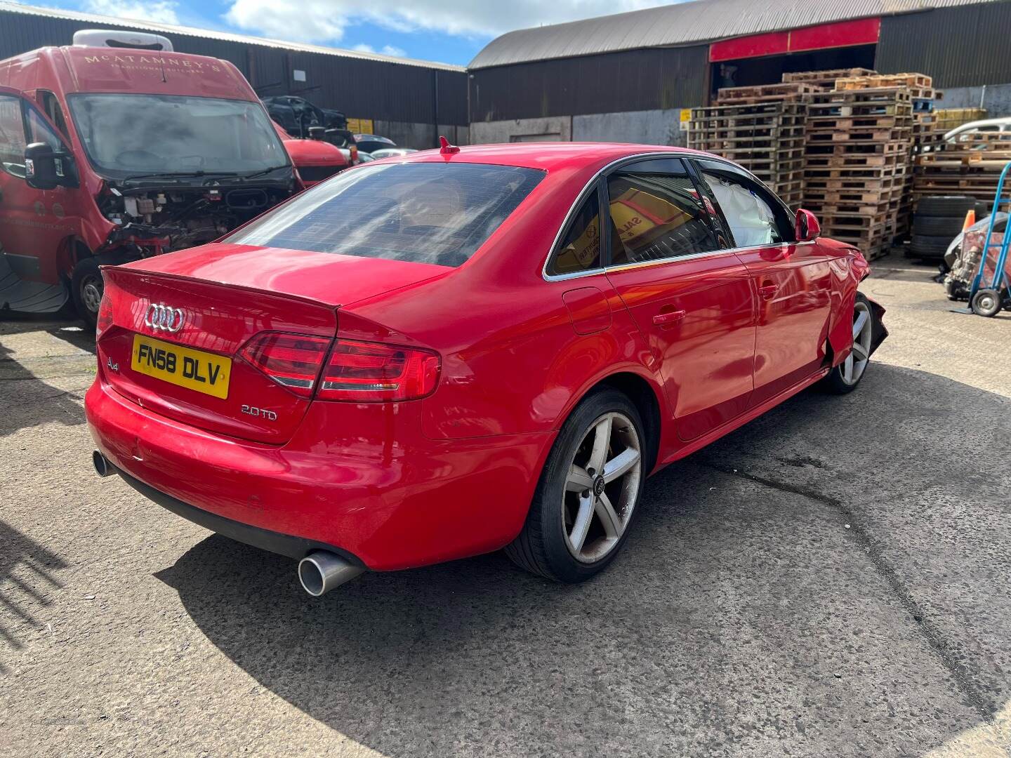 Sep 2008 Audi A4 2.0 TDI 143 SE 4dr