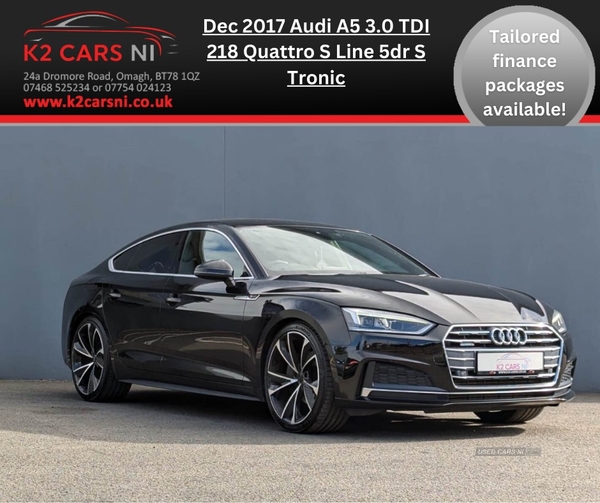 Audi A5 DIESEL SPORTBACK in Tyrone