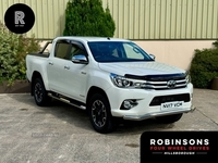 Toyota Hilux 2.4 INVINCIBLE X 4WD D-4D DCB 148 BHP ROLLER SHUTTER, TOW BAR, LEATHER in Down