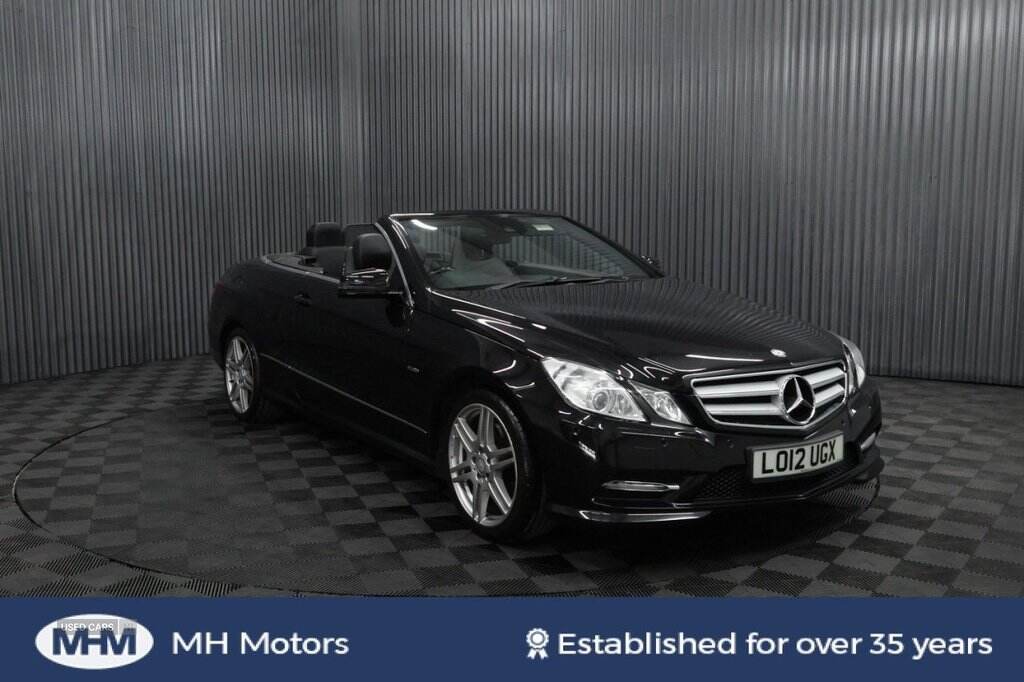Jun 2012 Mercedes-Benz E-Class E220 CDI BlueEFFICIENCY Sport 2dr Tip Auto