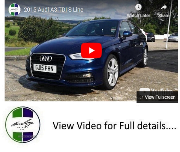 Audi A3 DIESEL SPORTBACK in Tyrone