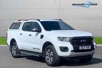 Ford Ranger WILDTRAK 2.0 ECOBLUE AUTO IN WHITE WITH 45K + TOW BAR & CANOPY in Armagh