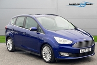 Ford C-max 1.5 Tdci TItanium Auto in Blue with 50k in Armagh