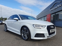 Audi A3 TDI S LINE SAT NAV PARKING SENSORS PRIVACY GLASS in Antrim