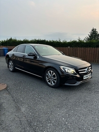 Mercedes C-Class C220d Sport 4dr 9G-Tronic in Down