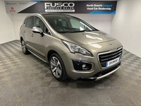 Peugeot 3008 1.6 BLUE HDI S/S ALLURE 5d 120 BHP Reverse Camera, NI Reg in Down