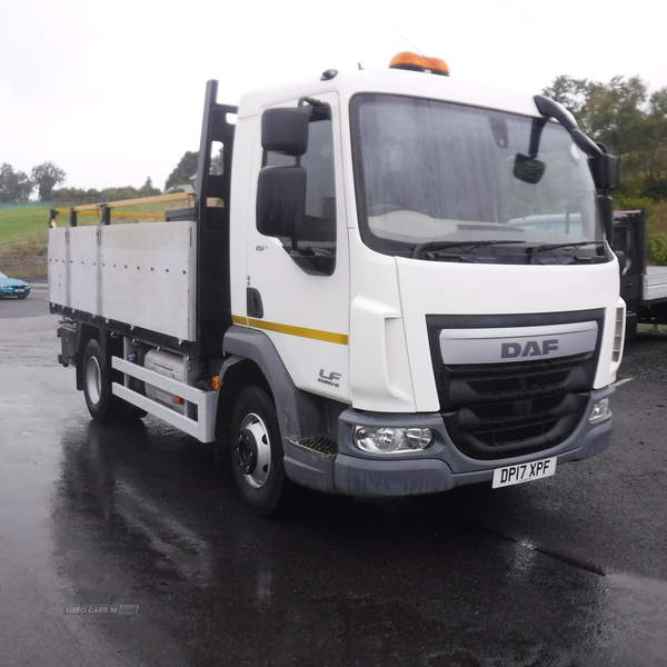 Daf LF150 13FT6"aluminium dropside , small crane 500kg in Down