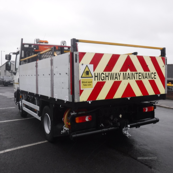 Daf LF150 13FT6"aluminium dropside , small crane 500kg in Down