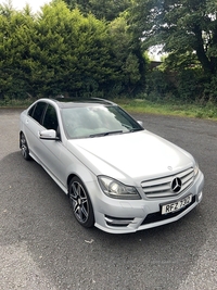 Mercedes C-Class C220 CDI BlueEFFICIENCY AMG Sport Plus 4dr Auto in Armagh