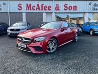 Mercedes-Benz E-Class 2.0 E220d AMG Line (Premium Plus) G-Tronic+ Euro 6 (s/s) 2dr in Antrim