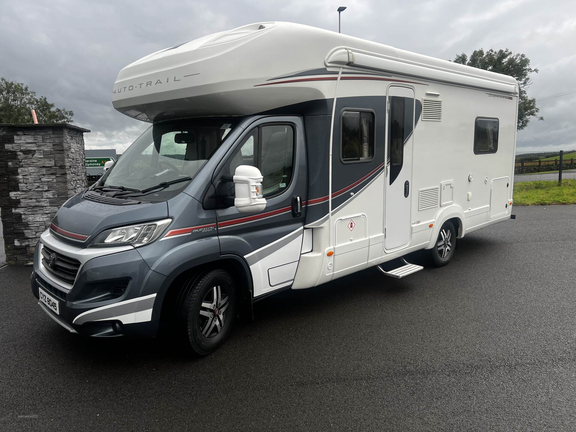 Auto-Trail Frontier Savannah automatic ,rear singles ,gaslow ,twin batteries in Antrim