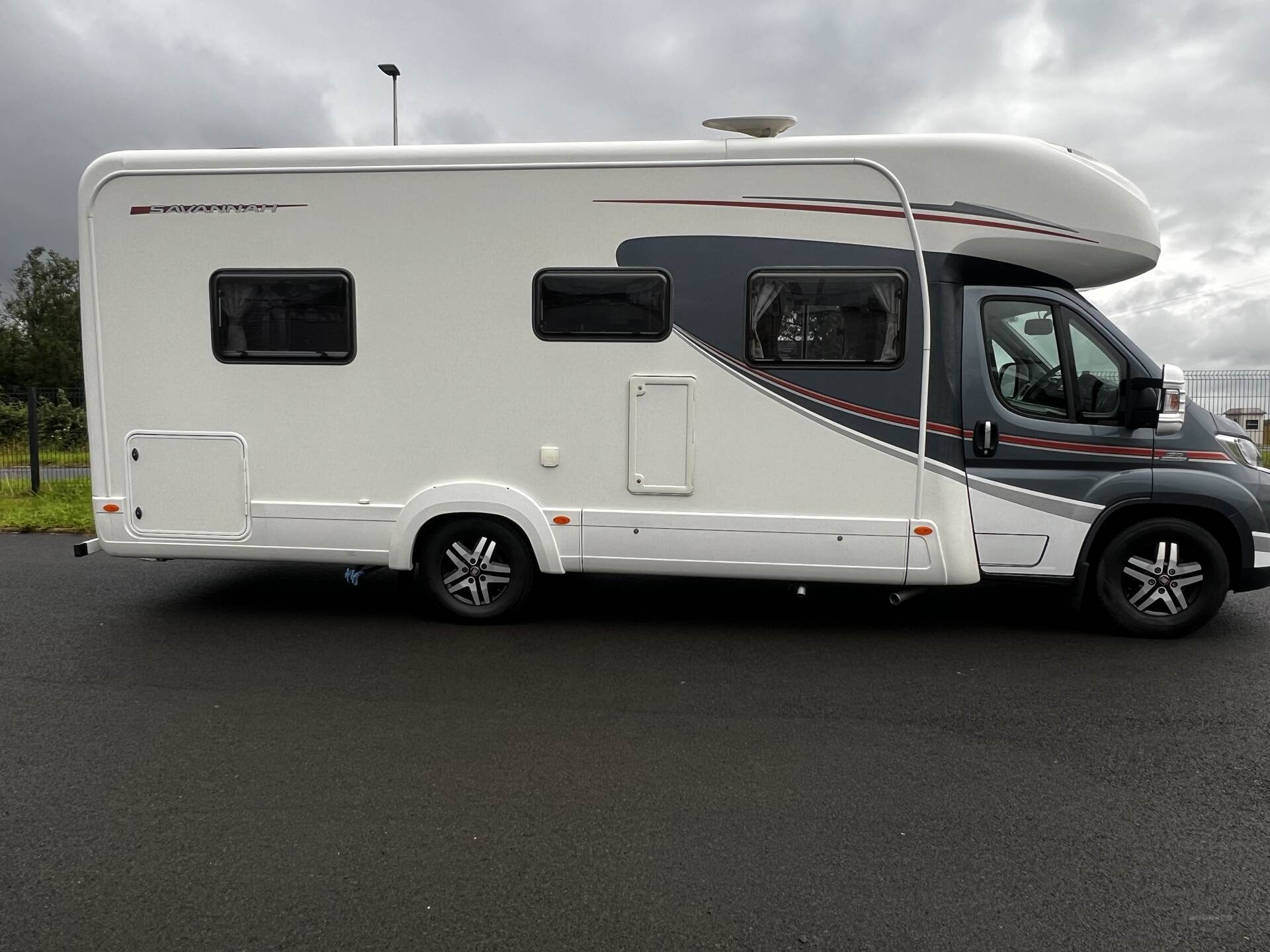 Auto-Trail Frontier Savannah automatic ,rear singles ,gaslow ,twin batteries in Antrim