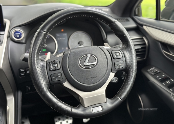 Lexus NX-Series 300h 2.5 F-Sport 5dr CVT [Premium Pack/Leather] in Antrim