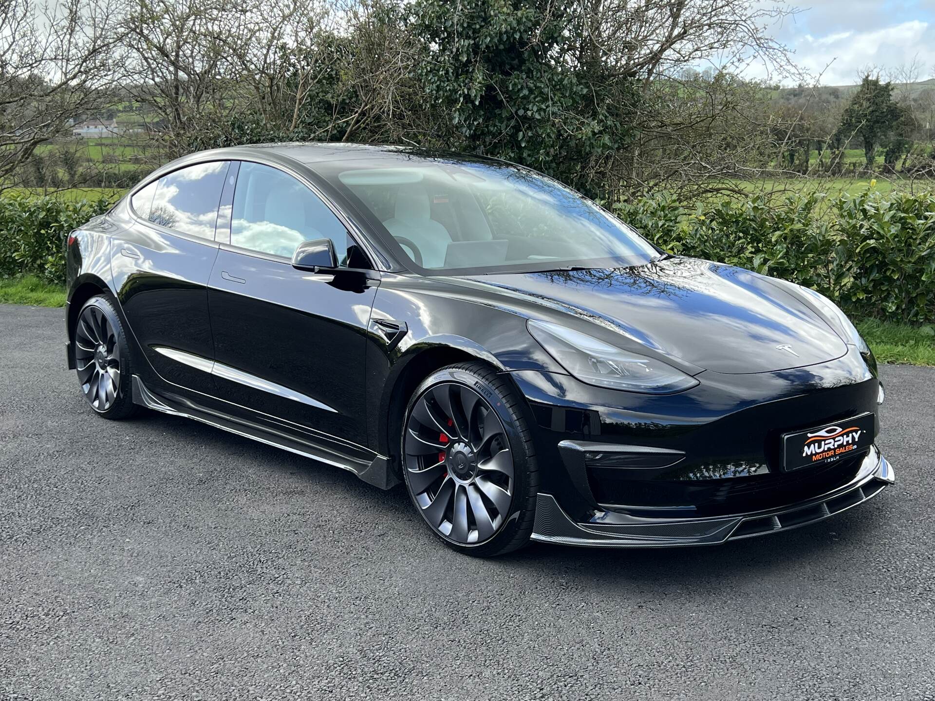 TESLA Model 3 SALOON in Down