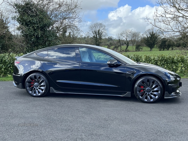 TESLA Model 3 SALOON in Down