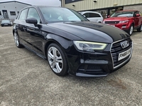 Audi A3 2.0 TDI S LINE 5d 148 BHP Part Exchange Welcomed in Down