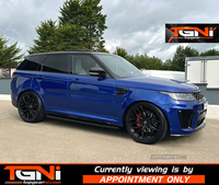 Land Rover Range Rover Sport Facelift Estoril Blue SVR with Carbon Bonnet in Derry / Londonderry