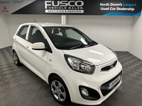 Kia Picanto 1.0 1 5d 68 BHP remote control locking, low tax in Down