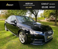 Audi A4 2.0 TDI ULTRA S LINE 4d 188 BHP in Armagh