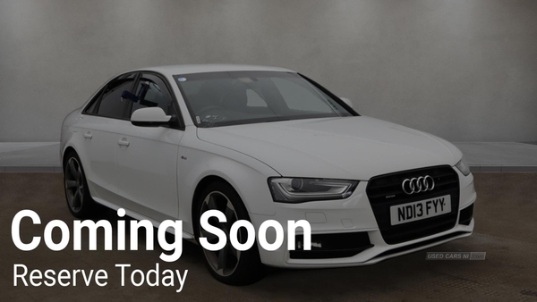 Audi A4 SALOON SPECIAL EDITIONS in Armagh