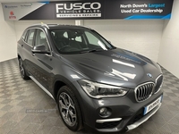 BMW X1 2.0 XDRIVE18D XLINE 5d 148 BHP BLUETOOTH, HEATED SEATS in Down