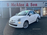 Fiat 500 1.2 ECO Pop Star Euro 6 (s/s) 3dr in Antrim