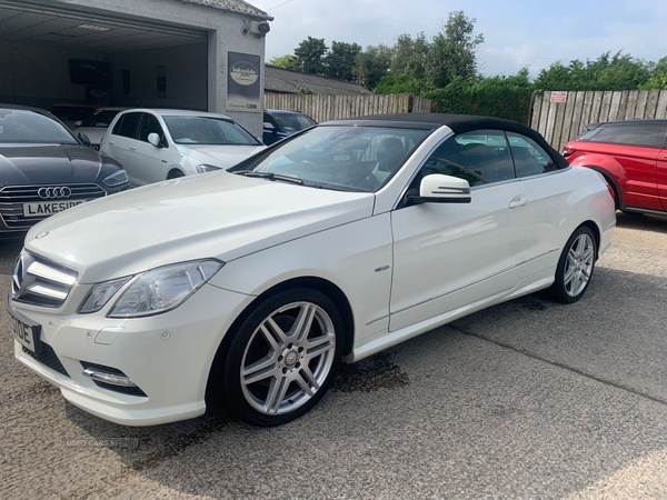 Mercedes E-Class DIESEL CABRIOLET in Down