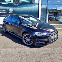 Audi A3 30 TFSI 116 Black Edition 5dr in Down