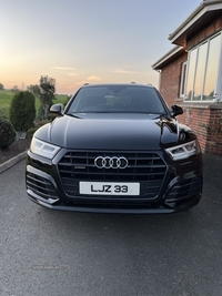 Audi Q5 40 TDI Quattro Black Edition 5dr S Tronic in Down