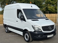 Mercedes-Benz Sprinter 313 2.1CDI 130BHP SWB HIGH ROOF L1 H3 **KITTED OUT WORKSTATION** AIR CON, DAB, BLUETOOTH in Tyrone