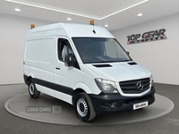 Mercedes-Benz Sprinter 313 2.1CDI 130BHP SWB HIGH ROOF L1 H3 **KITTED OUT WORKSTATION** AIR CON, DAB, BLUETOOTH in Tyrone