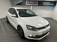 Volkswagen Polo 1.2 SE TSI 3d 89 BHP UPGRADE ALLOY WHEELS, DAB RADIO in Down