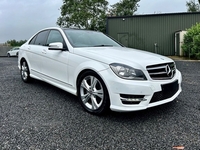 Mercedes-Benz C-Class 2.1 C220 CDI AMG SPORT EDITION PREMIUM PLUS 4d 168 BHP in Antrim